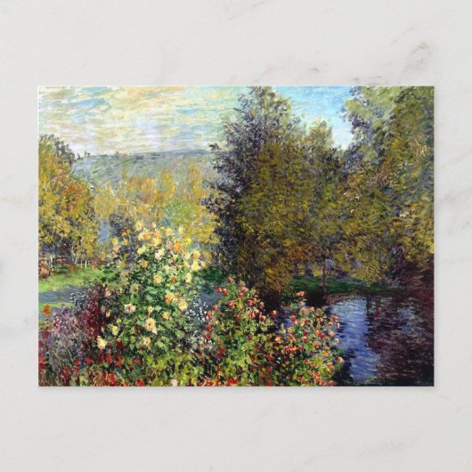 ガーデンポンドバイモネポストカード ポストカード (正面)