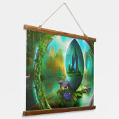 ガーデンポータル内のポータル 吊り下げ型タペストリー (傾斜あり)