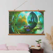 ガーデンポータル内のポータル 吊り下げ型タペストリー (寝室)