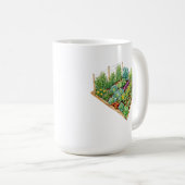 ガーデンマグ コーヒーマグカップ (正面右)