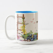 ガーデンマグ ツートーンマグカップ (左)