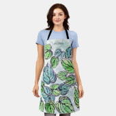 ガーデンママミディアムエプロン エプロン (着用した状態)