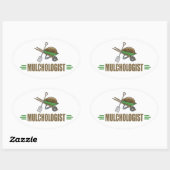 ガーデンマルチング 楕円形シール (シート)