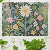 ガーデンメドレー キッチンタオル (折り畳み)