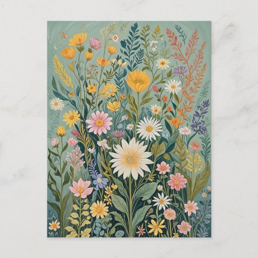 ガーデンメドレー ポストカード (正面)