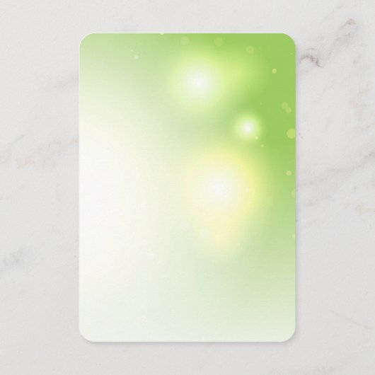 ガーデンモダンストーリーブックフローラベビーシャワー エンクロージャーカード (裏面)