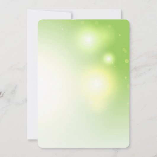 ガーデンモダンストーリーブックフローラベビーシャワー 招待状 (裏面)