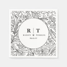 ガーデンモダンフローラエレガント婚約パーティ