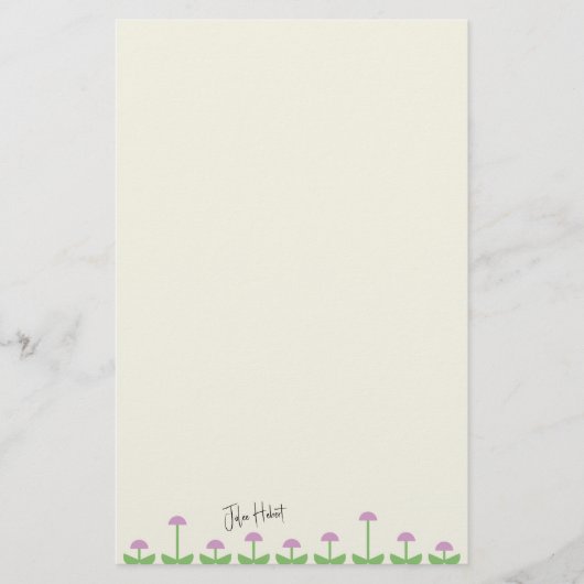 ガーデンモダン 便箋 (正面)