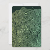 ガーデンユニークシーンアーティストバースデーパーティー 招待状 (裏面)