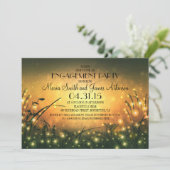 ガーデンライト ラスティックエンゲージメントパーティー 招待状 (スタンド正面)