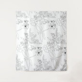 ガーデンライフ絵を描DIY タペストリー (正面)