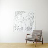 ガーデンライフ絵を描DIY タペストリー (インサイチュ)