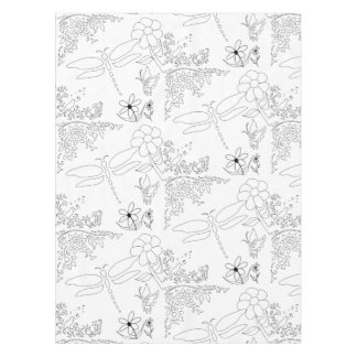 ガーデンライフ絵を描DIY テーブルクロス