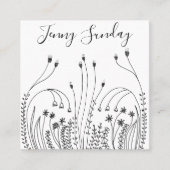 ガーデンラインアートランドスケープ園芸 スクエア名刺 (正面)