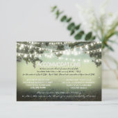 ガーデンライ結婚トの宿泊カード エンクロージャーカード (スタンド正面)