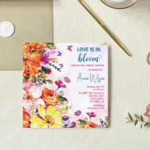 ガーデンラブが咲き誇る ワイルドフラワーのブライダルシャワー