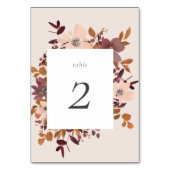 ガーデンラブテーブルナンバー テーブルナンバー (裏面)