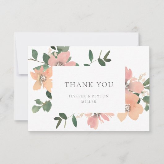 ガーデンラブフラットサンキューカード サンキューカード (正面)