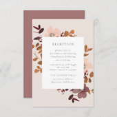 ガーデンラブ披露宴挿入カード エンクロージャーカード (正面/裏面)