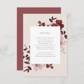 ガーデンラブ詳細カード エンクロージャーカード (正面/裏面)