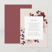 ガーデンラブ ディテールカード エンクロージャーカード (正面/裏面)