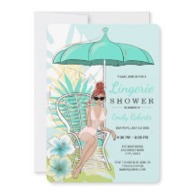 ガーデンランジェリーシャワー 赤毛の花嫁