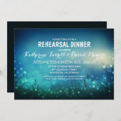 ガーデンラ素朴イツロマンティックリハーサルディナー 招待状 (正面/裏面)