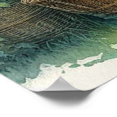 ガーデンリトリートランドスケープ1 ポスター (角)