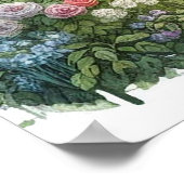 ガーデンリトリートランドスケープ6 ポスター (角)