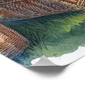 ガーデンリトリート風景3 ポスター (角)