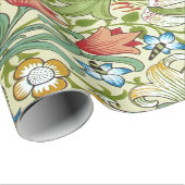 ガーデンリリーウィリアムモリス素晴らしヴィンテージフローラ ラッピングペーパー (ロールコーナー)