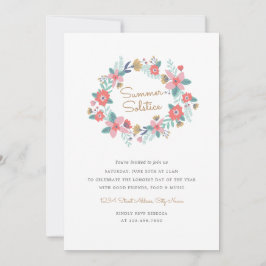 ガーデンリースサマー至招待状 招待状