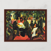 ガーデンレストランバイマッケ威厳がある ポストカード (正面)