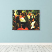 ガーデンレストランバイマ威厳があるーク,ヴィンテージアート キャンバスプリント (インサイチュ (ウッドフロア))