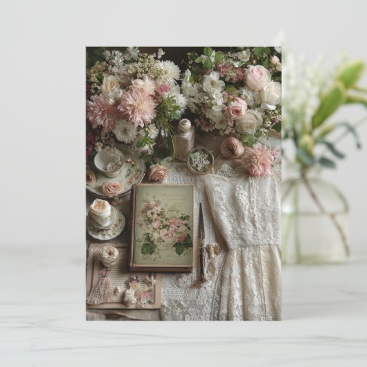 ガーデンレースアフタヌーンティー | フローラチャーム 招待状 (スタンド正面)