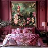 ガーデンロマンスエレガントブファントポートレート&フローラ 薄葉紙