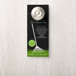 ガーデンローン気に造園モダングラスレーキ ドアノブサイン