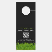 ガーデンローン気に造園モダングラスレーキ ドアノブサイン (裏面)