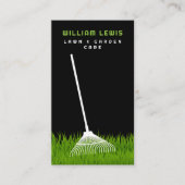 ガーデンローン気に造園モダングラスレーキ 名刺 (正面)