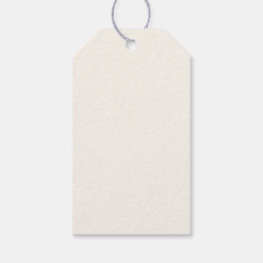 ガーデンワイルドフラワー感謝していユー卒業パーティギフト ギフトタグ (裏面)