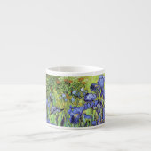ガーデンヴィンセント・ヴァン・ゴッホのアイリス エスプレッソカップ (正面)