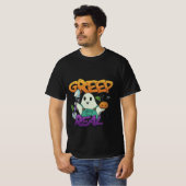ガーデン不気味幽霊Tシャツ Tシャツ (正面フル)