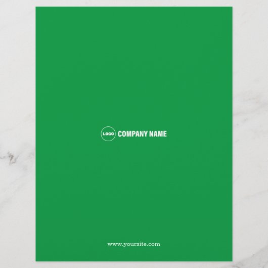 ガーデン及び芝生気にサービスフライヤー チラシ (裏面)