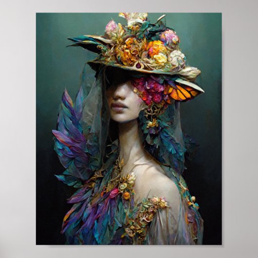 ガーデン小妖精や小人2ファンタジーアートポスター ポスター (正面)