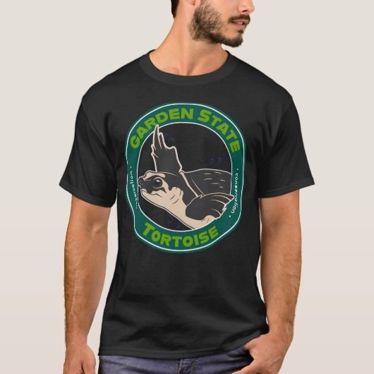ガーデン州トルトウズフライアクト亀 Tシャツ (正面)