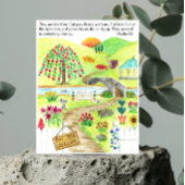 ガーデン感動的はがき ポストカード