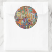 ガーデン抽象芸術 ラウンドシール (バッグ)