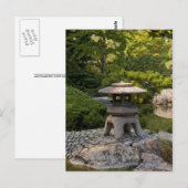 ガーデン日本のはがき ポストカード (正面/裏面)