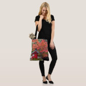 ガーデン日本のカラフル紅葉 トートバッグ (モデル)